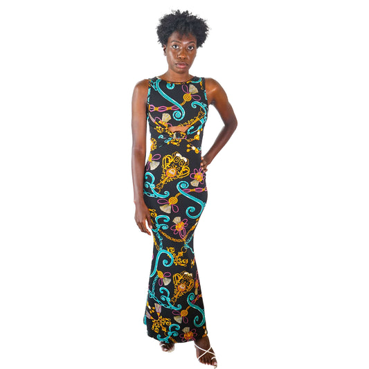 womens black maxi dress 2