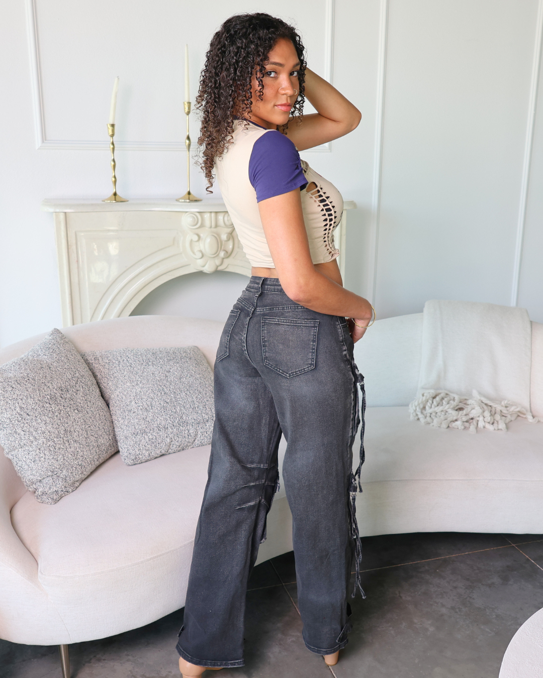 Midnight Trail Cargo Jeans