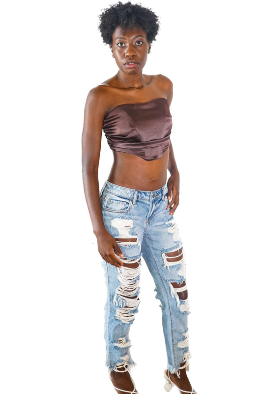 Tearing Apart Jeans