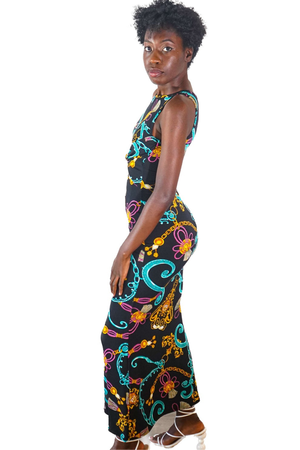 Black Treasured Maxi Dress
