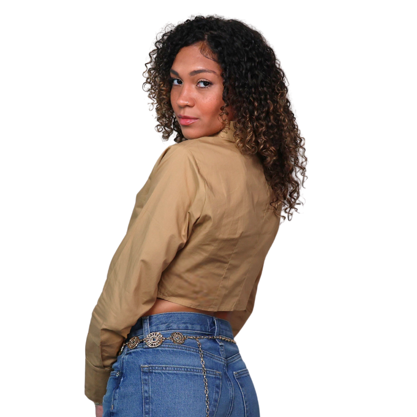 Sahara Cropped Blouse