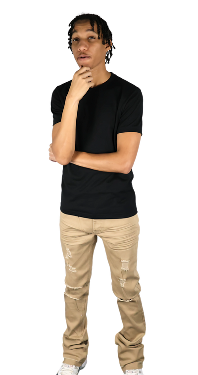 Men's Slim Fit Flared Jeans