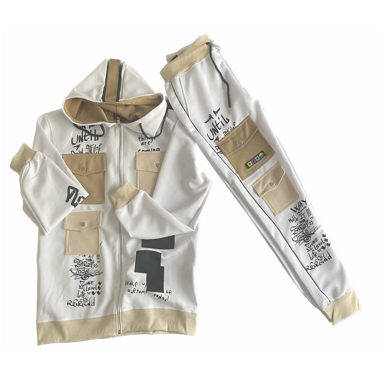 mens urban streetwear sweatsuit 2